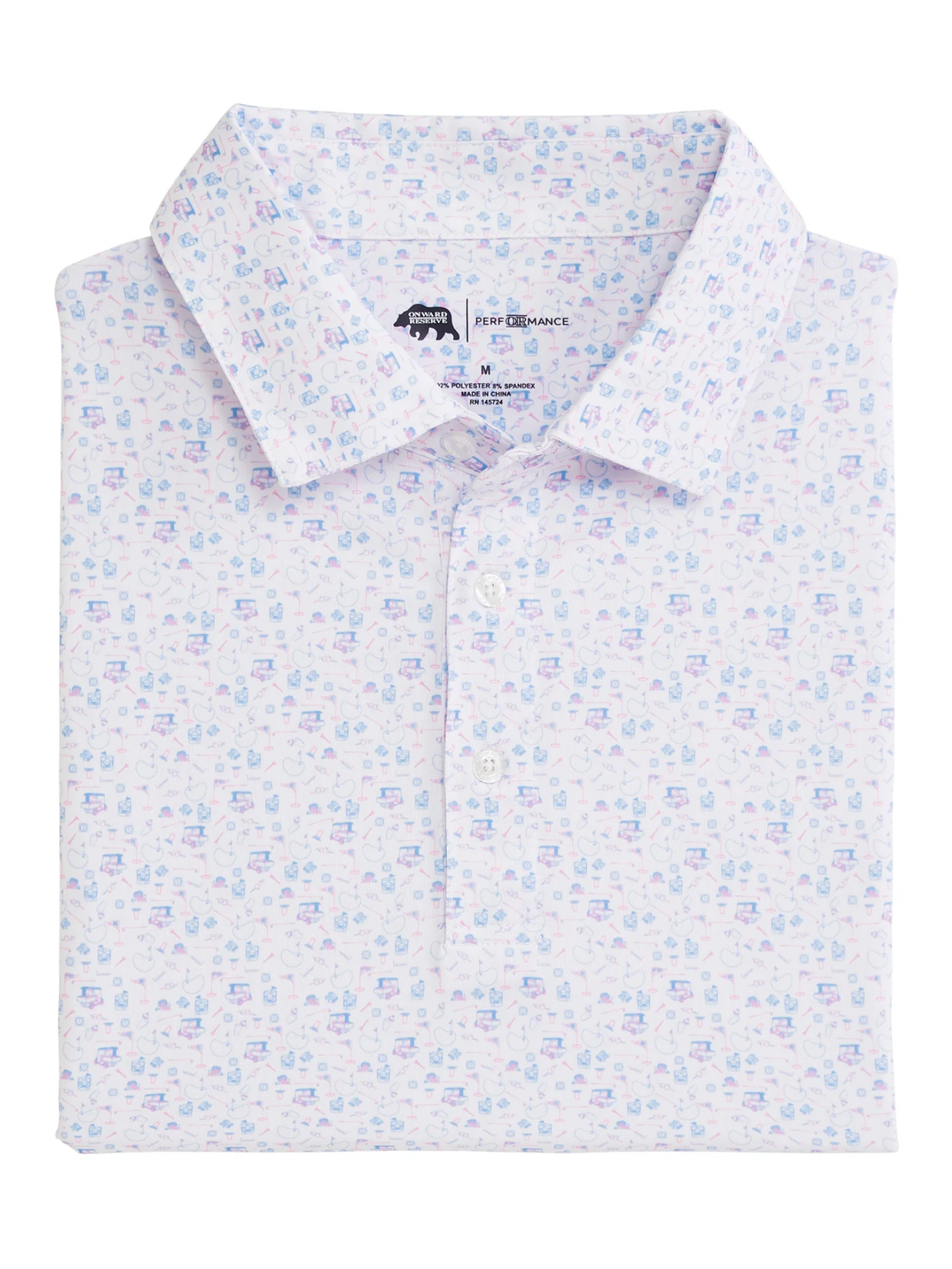 19th Hole Printed Performance Polo shop-escape-outdoors