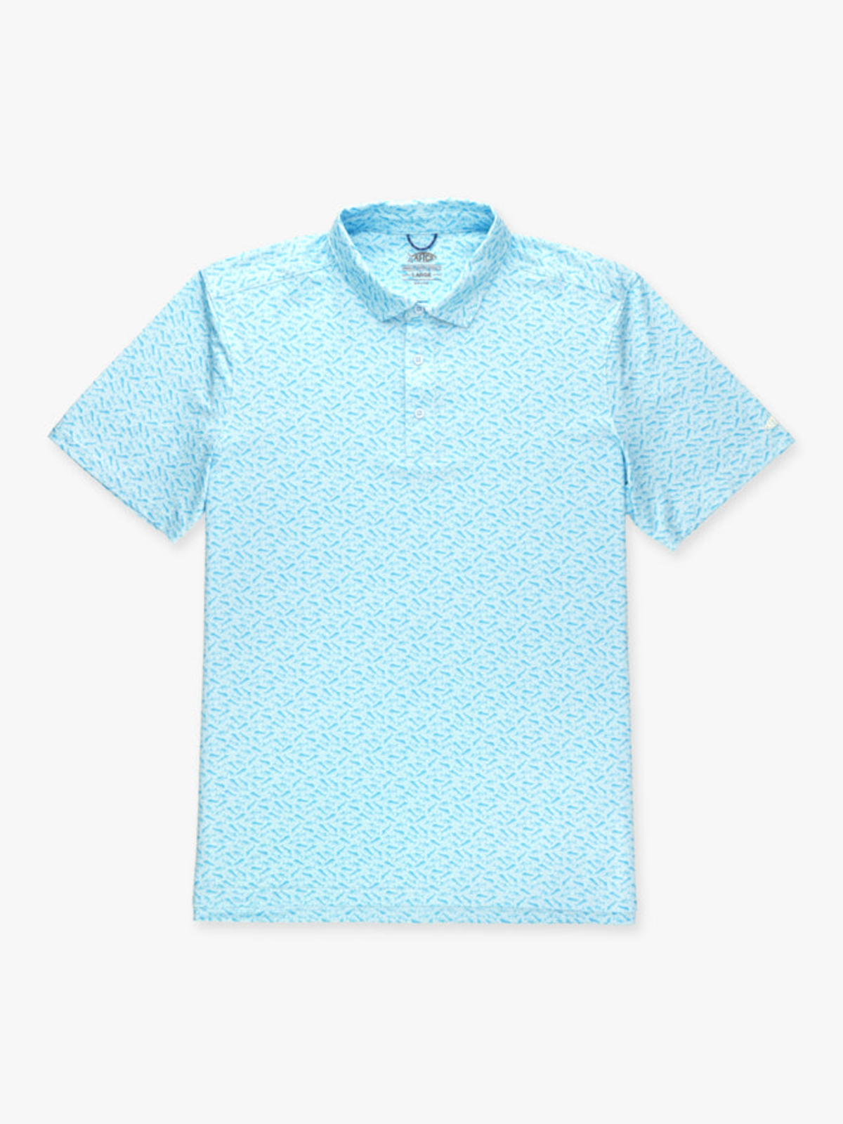 Cypress Printed Performance Polo Shirt shop-escape-outdoors