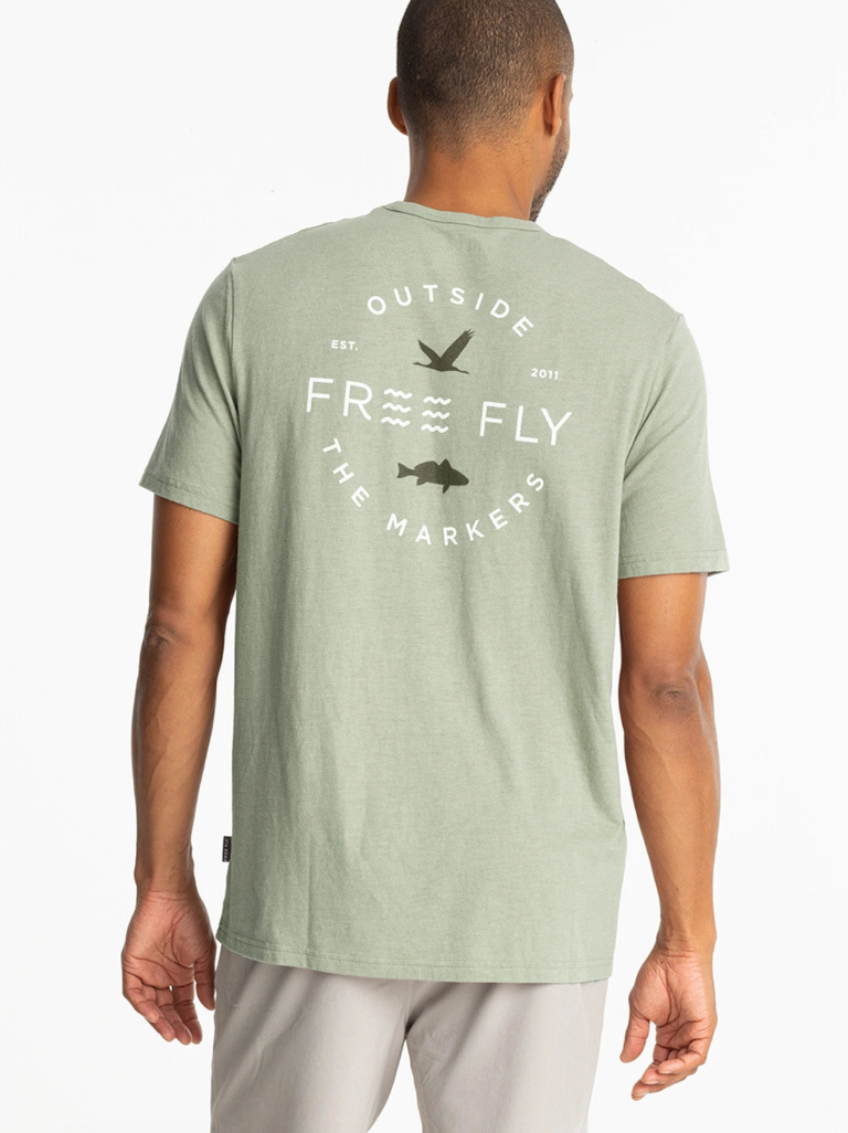 Channel Markers Pocket Tee shop-escape-outdoors