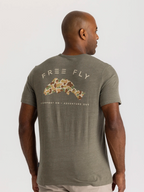 Vintage Camo Redfish Pocket Tee shop-escape-outdoors