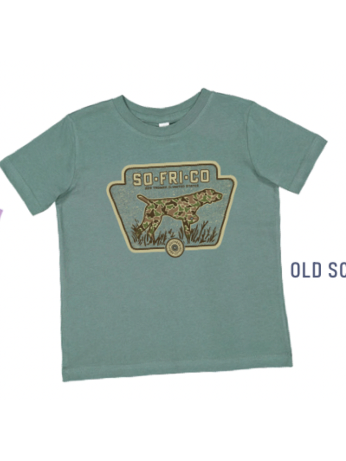 Old School Camo Badge Toddler Tee shop-escape-outdoors