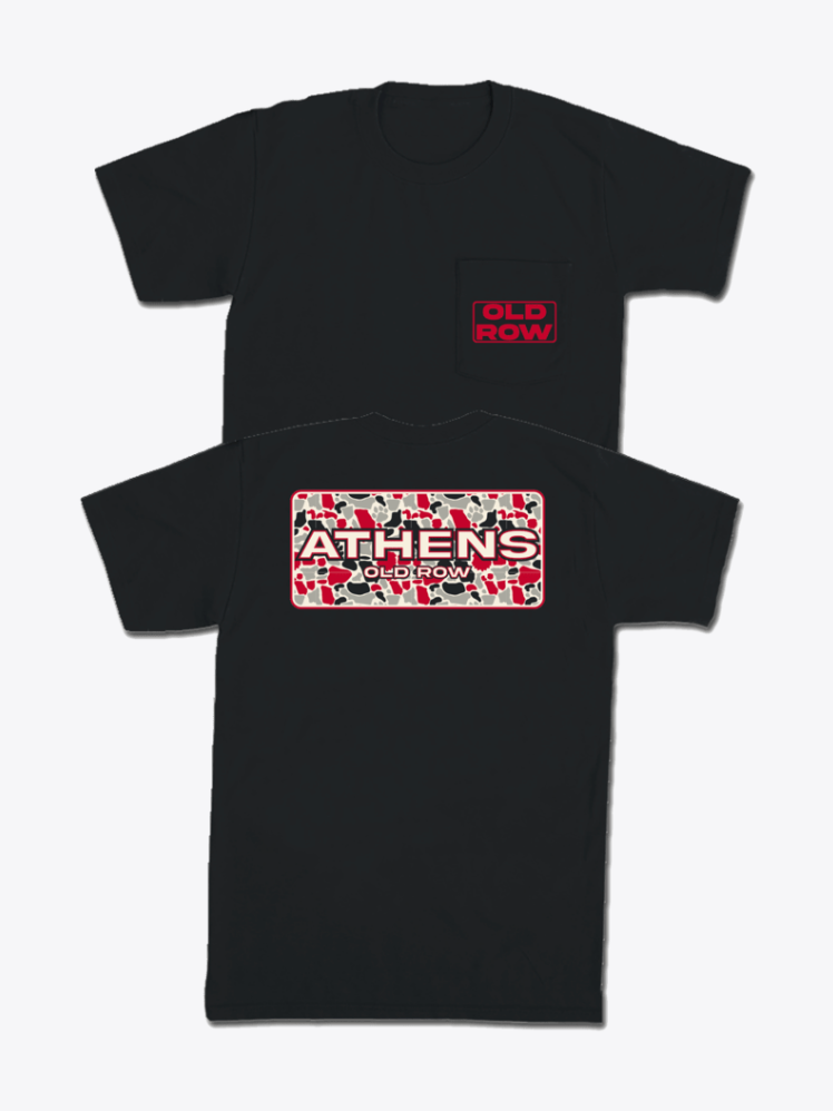 Athens Camo Pocket Tee shop-escape-outdoors