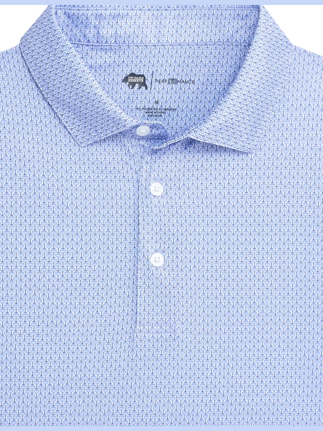 Night Owl Printed Performance Polo shop-escape-outdoors