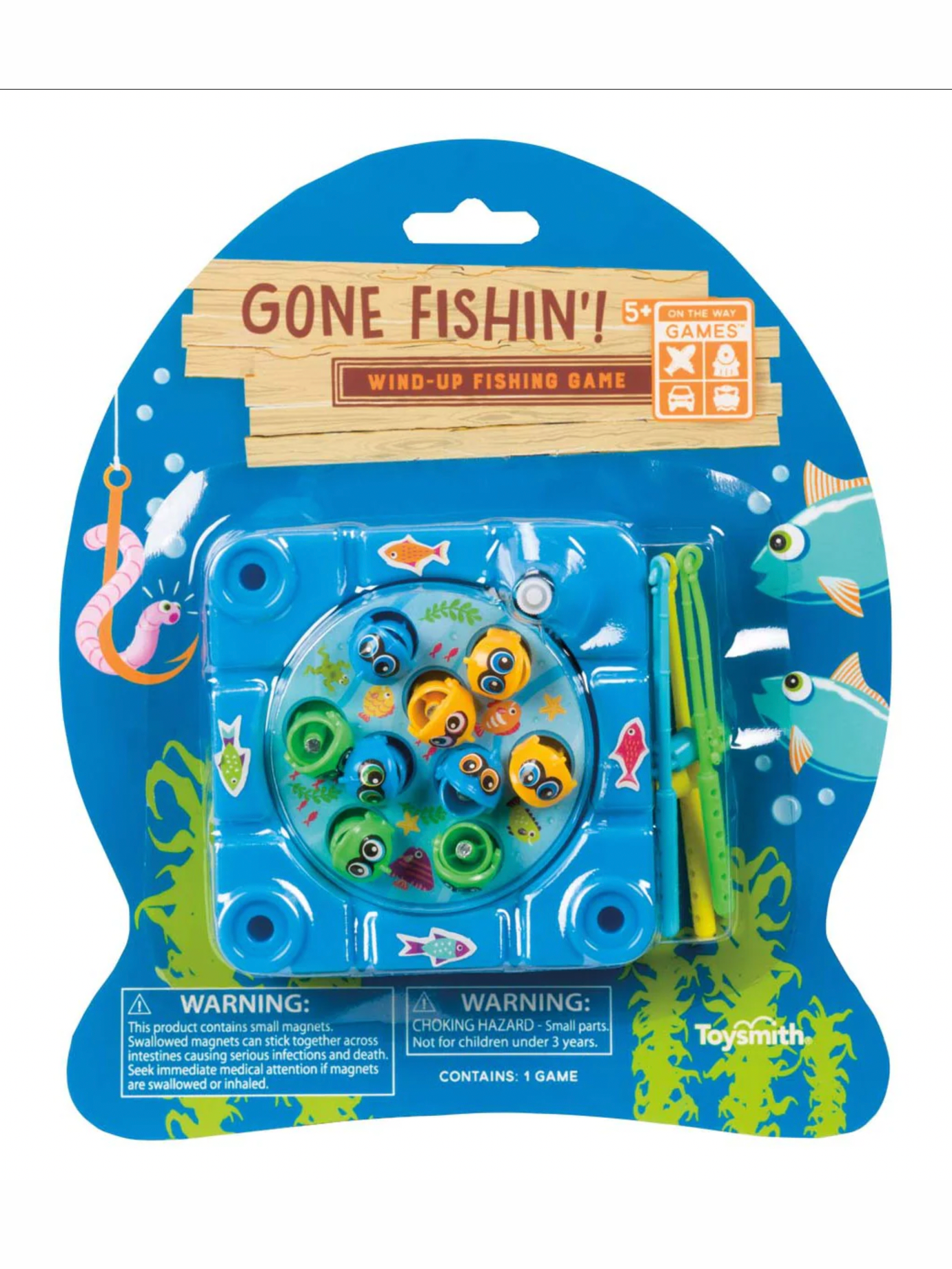 Gone Fishin' Wind Up Fishing Game shop-escape-outdoors