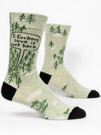 Blue Q Men's Crew Socks shop-escape-outdoors