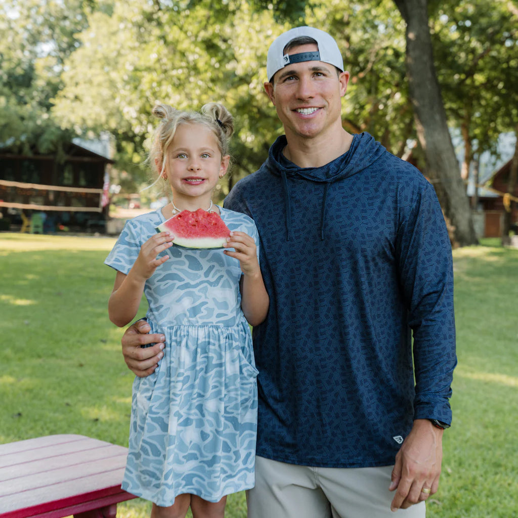 Burlebo Performance Hoodie - Stars and Stripes shop-escape-outdoors