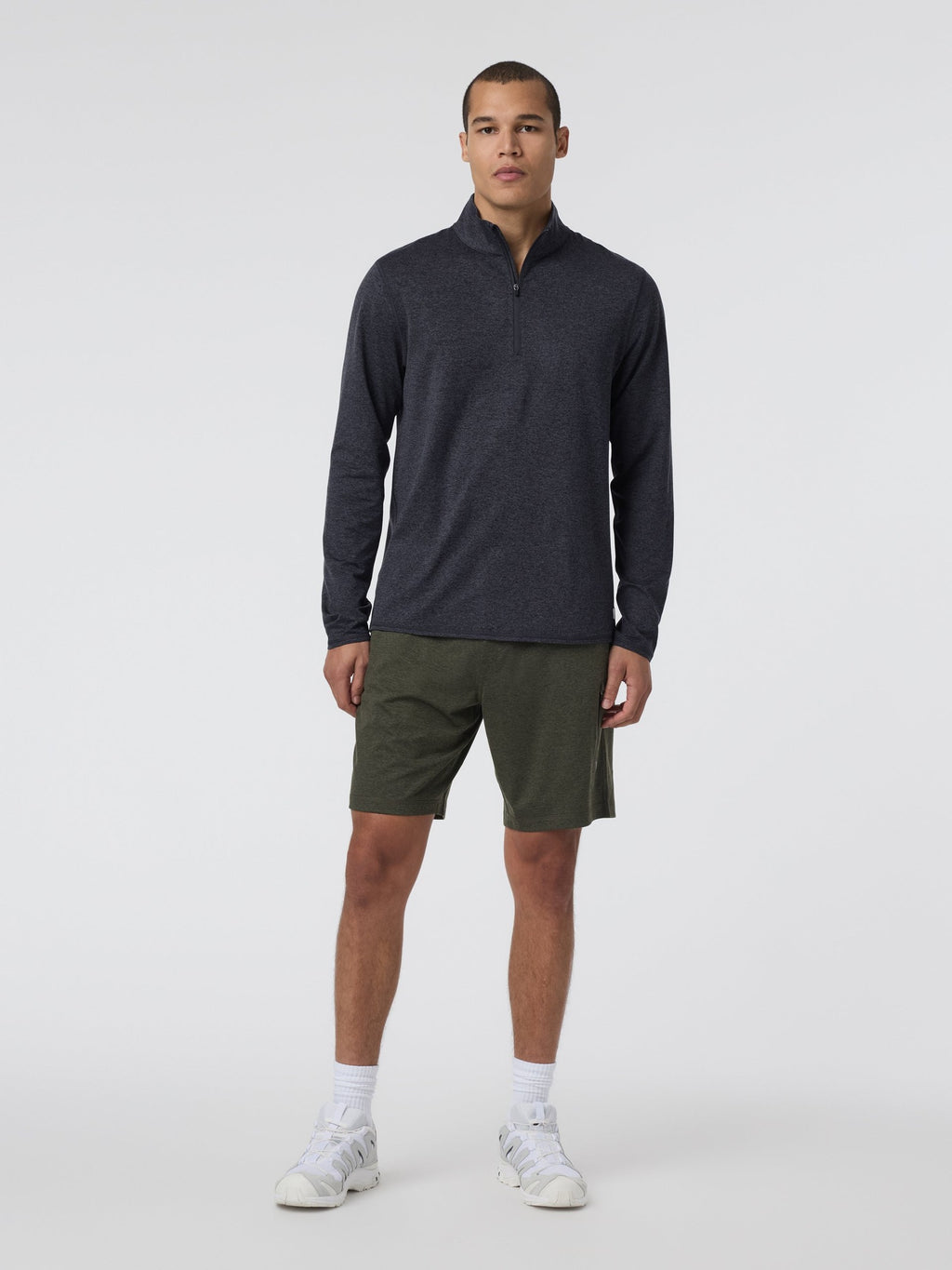 Men's Ponto Half Zip Mock Neck shop-escape-outdoors