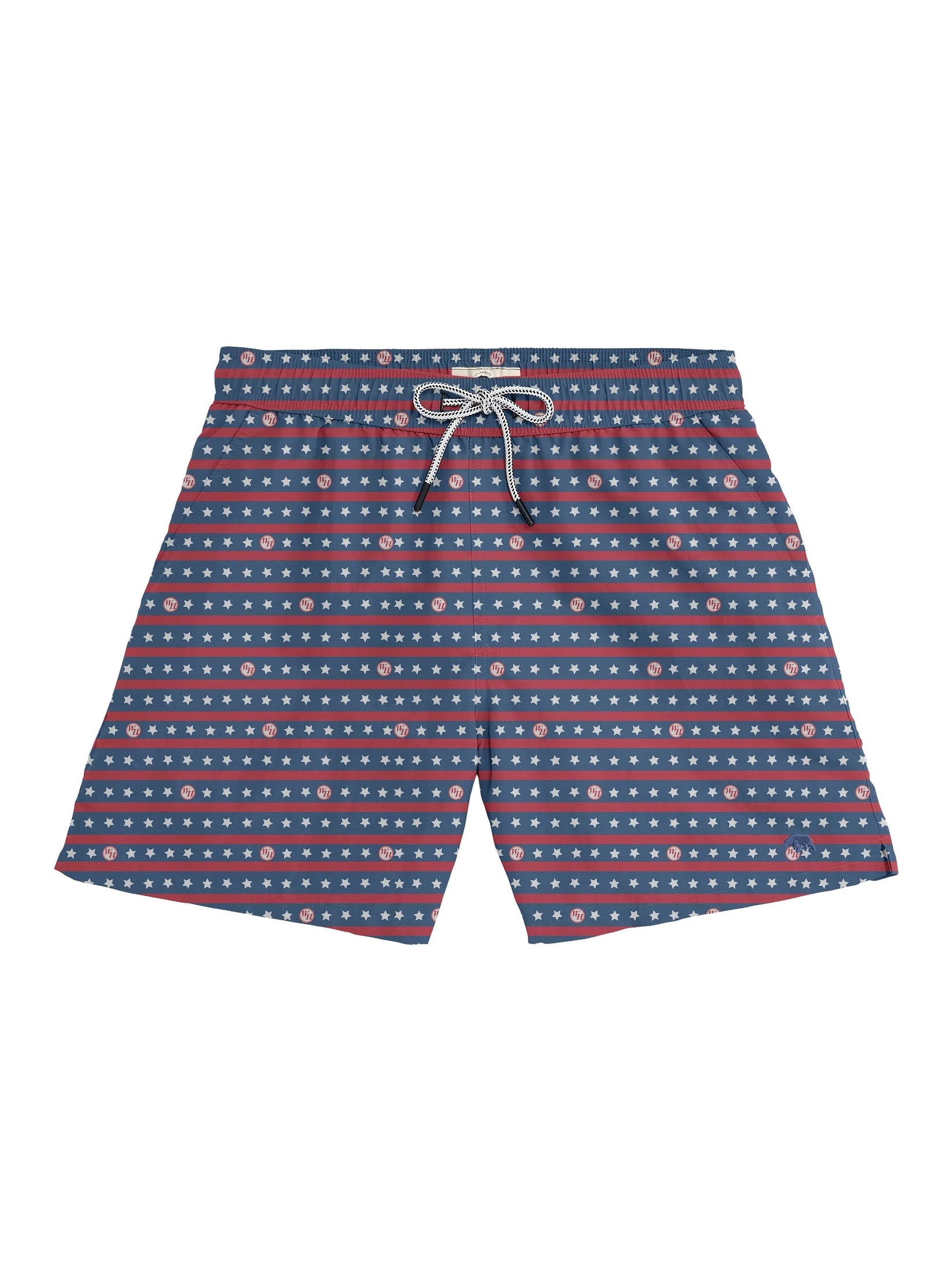 Waffle House Stars and Stripes Swim - True Navy shop-escape-outdoors