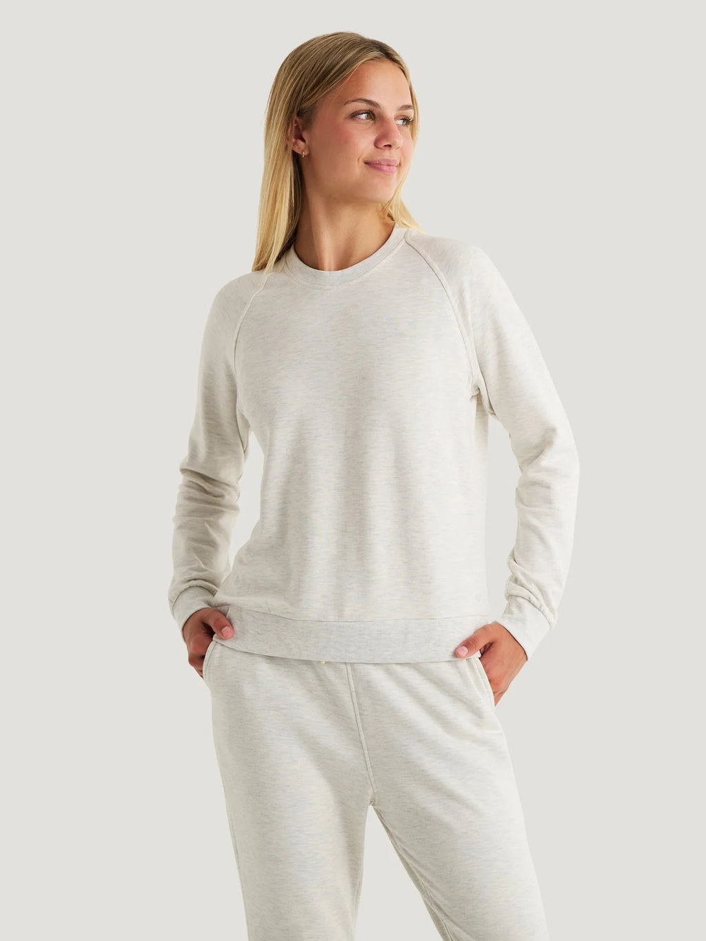Women's Bamboo Lightweight Fleece Crew shop-escape-outdoors
