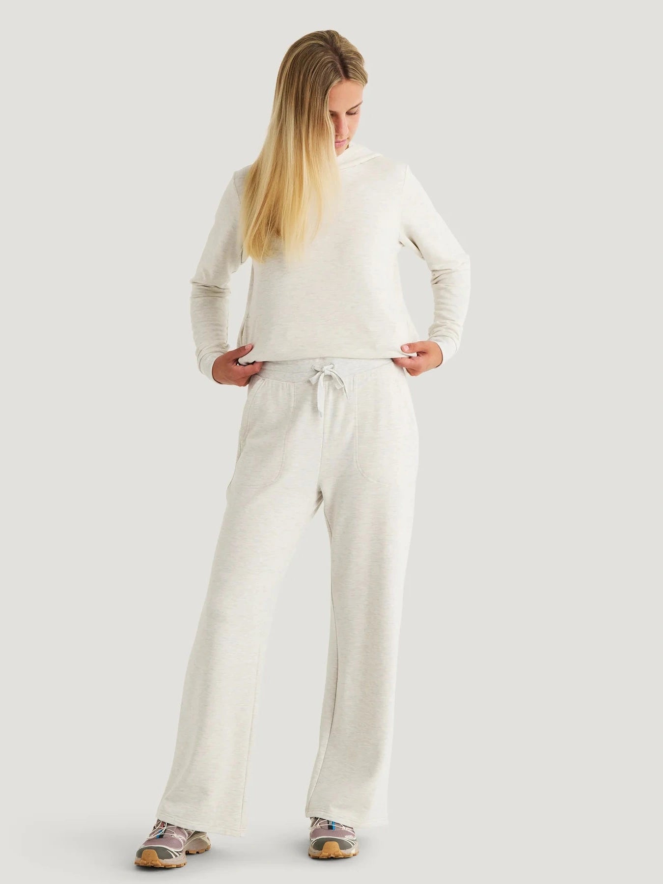 Women's Bamboo Lightweight Fleece Wide Leg Pant - Shop Escape Outdoors