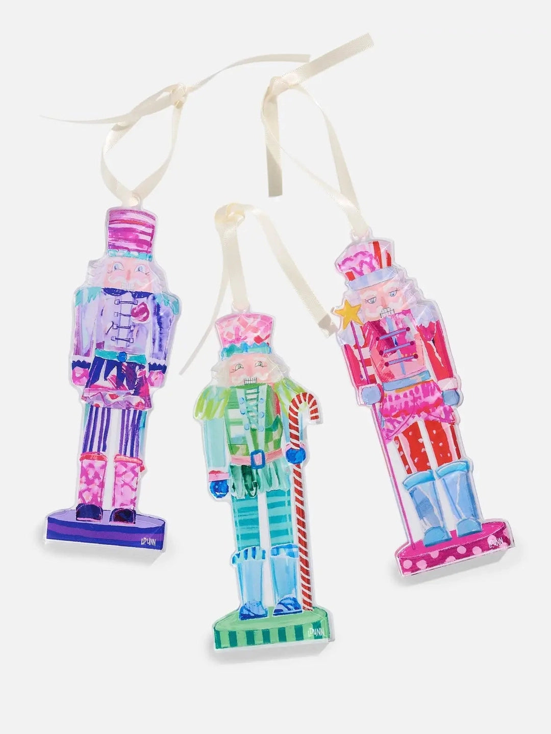 Barnaby, Frederick and Hedley Nutcracker Ornament Set shop-escape-outdoors
