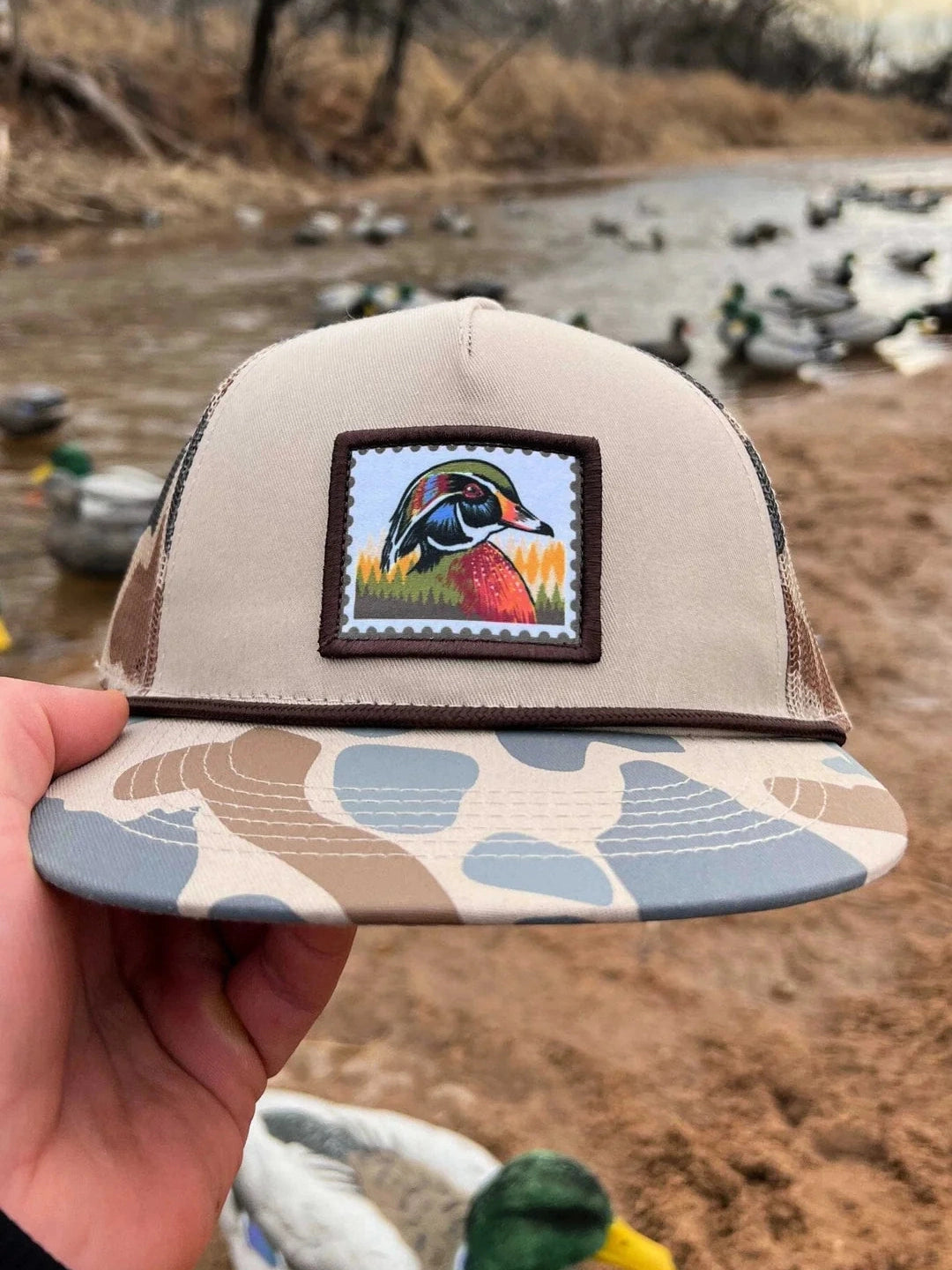 Camo Duck Stamp Cap shop-escape-outdoors