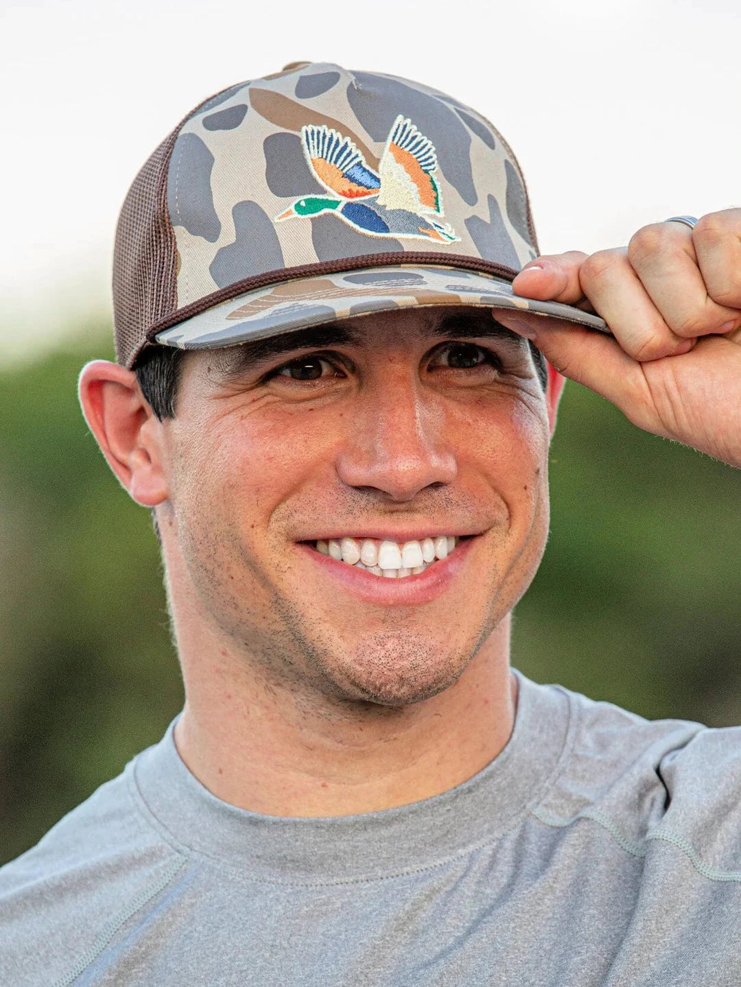 Retro Camo Duck Cap shop-escape-outdoors