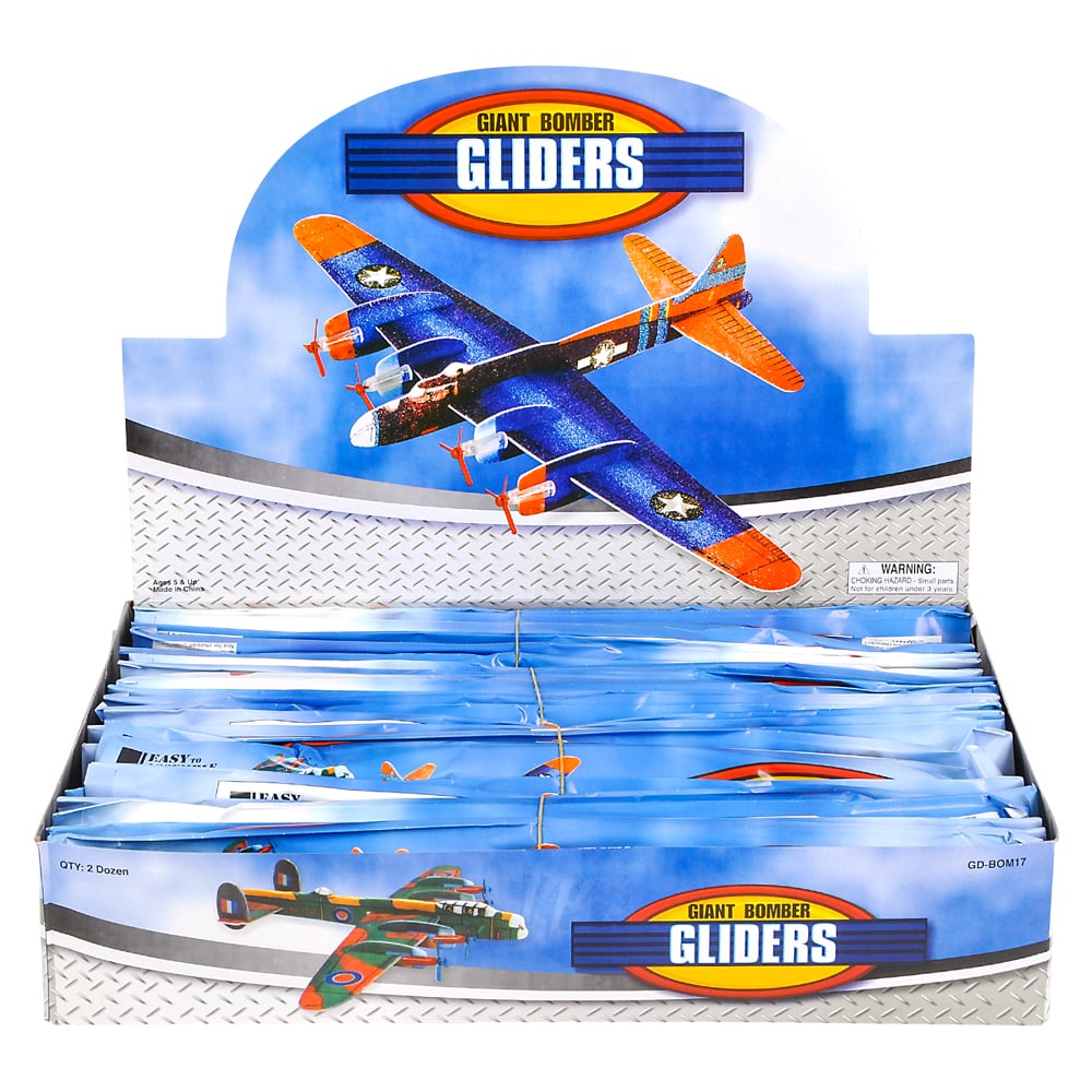 17" Giant Bomber Glider - Kids Toy Plane shop-escape-outdoors
