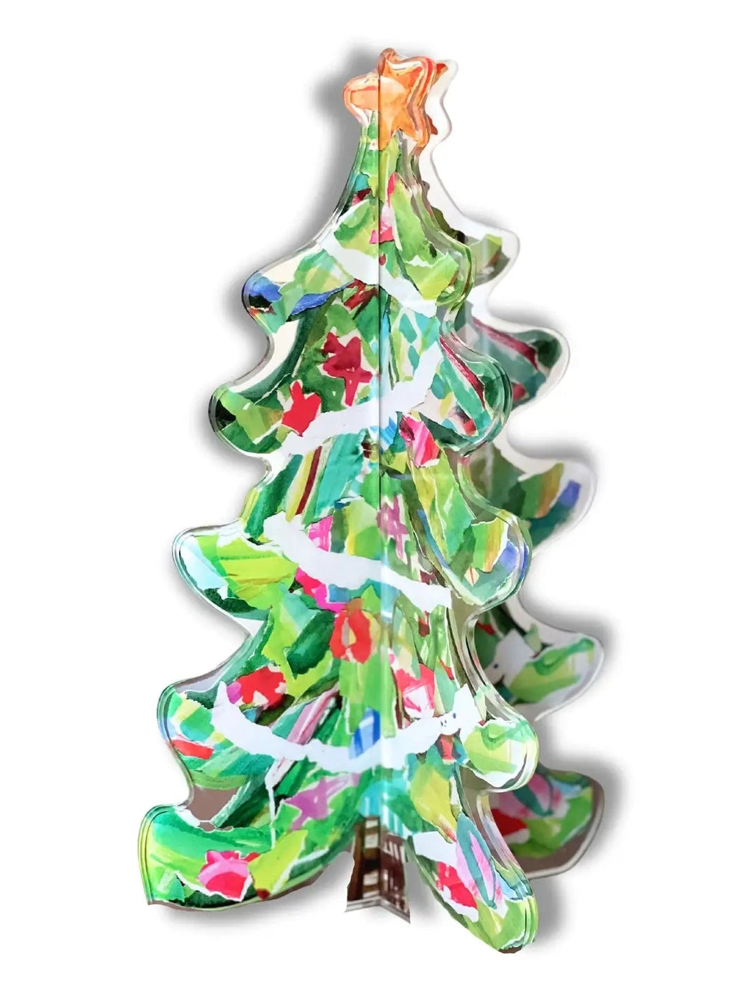 Sparkle Plenty 3‑D Acrylic Christmas Tree shop-escape-outdoors