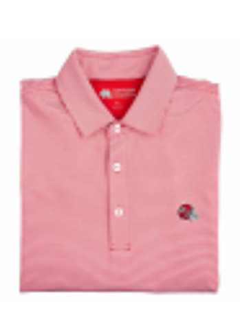 UGA Helmet Hairline Stripe Performance Polo - Shop Escape Outdoors