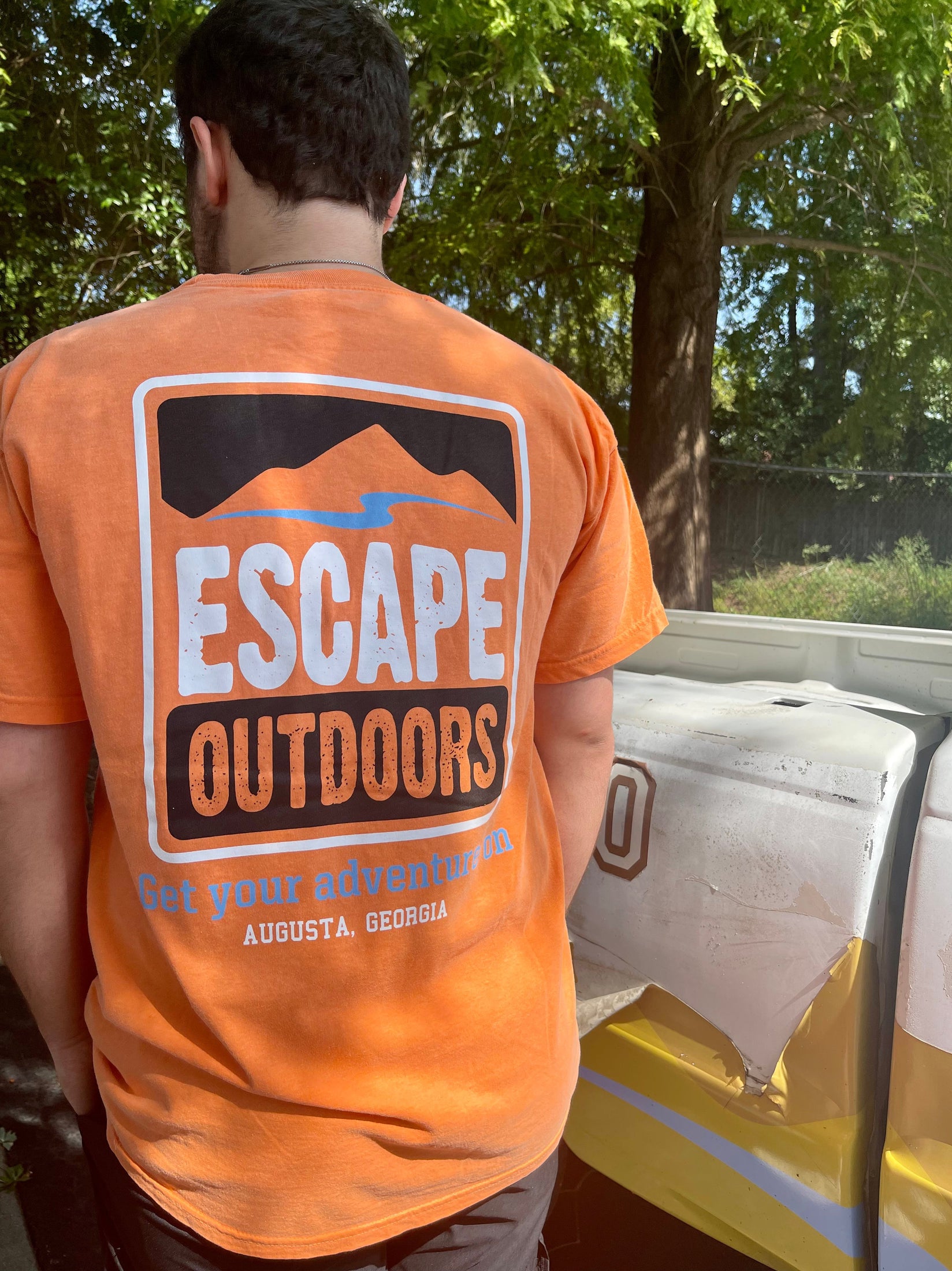 Black Logo SS Escape Tee shop-escape-outdoors