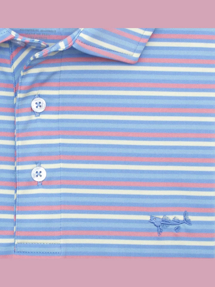 Men's Performance Stripe Polos shop-escape-outdoors