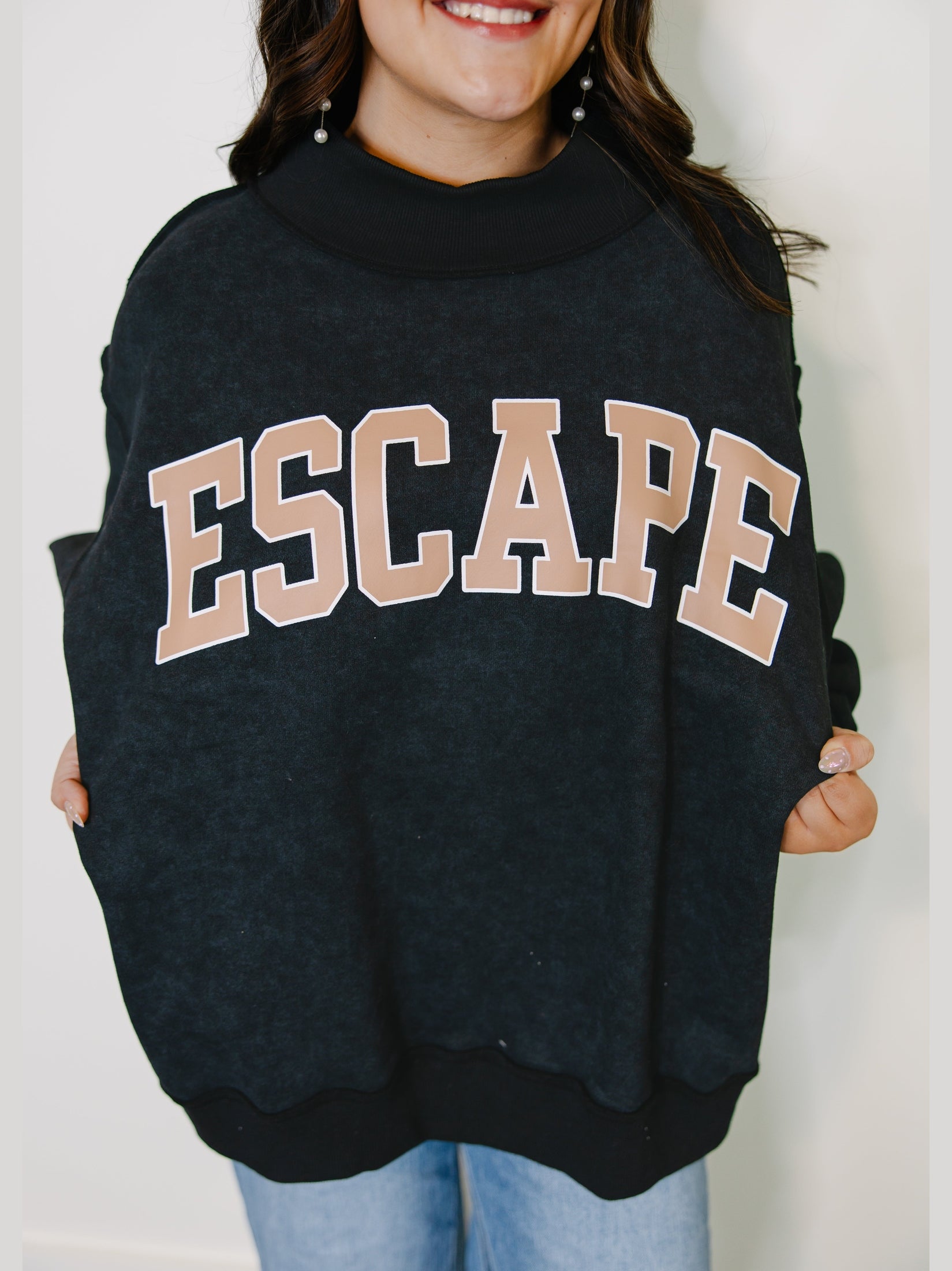 ESCAPE Mock Neck Sweatshirt shop-escape-outdoors
