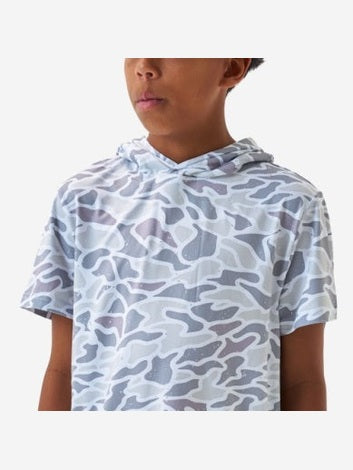 Youth Short Sleeve Performance Hoodie shop-escape-outdoors