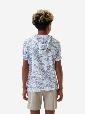 Youth Short Sleeve Performance Hoodie shop-escape-outdoors