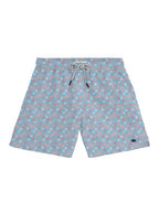 Waffle House Americana Breakfast Swim Trunk - Sky 6" shop-escape-outdoors