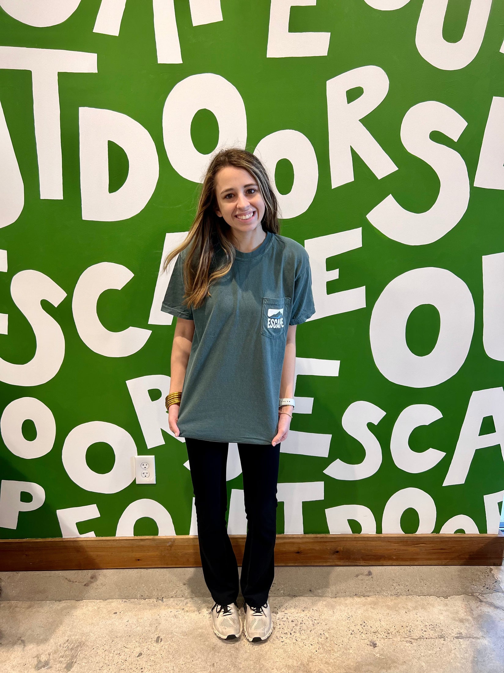 Khaki Logo SS Escape Tee shop-escape-outdoors