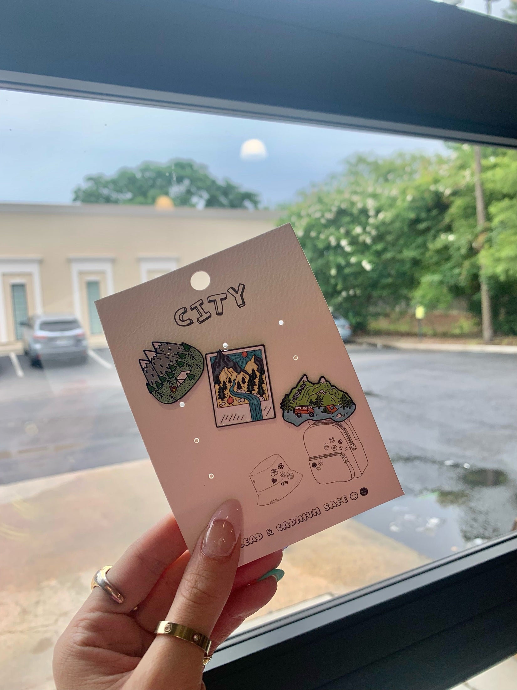 Camping Pins Set shop-escape-outdoors