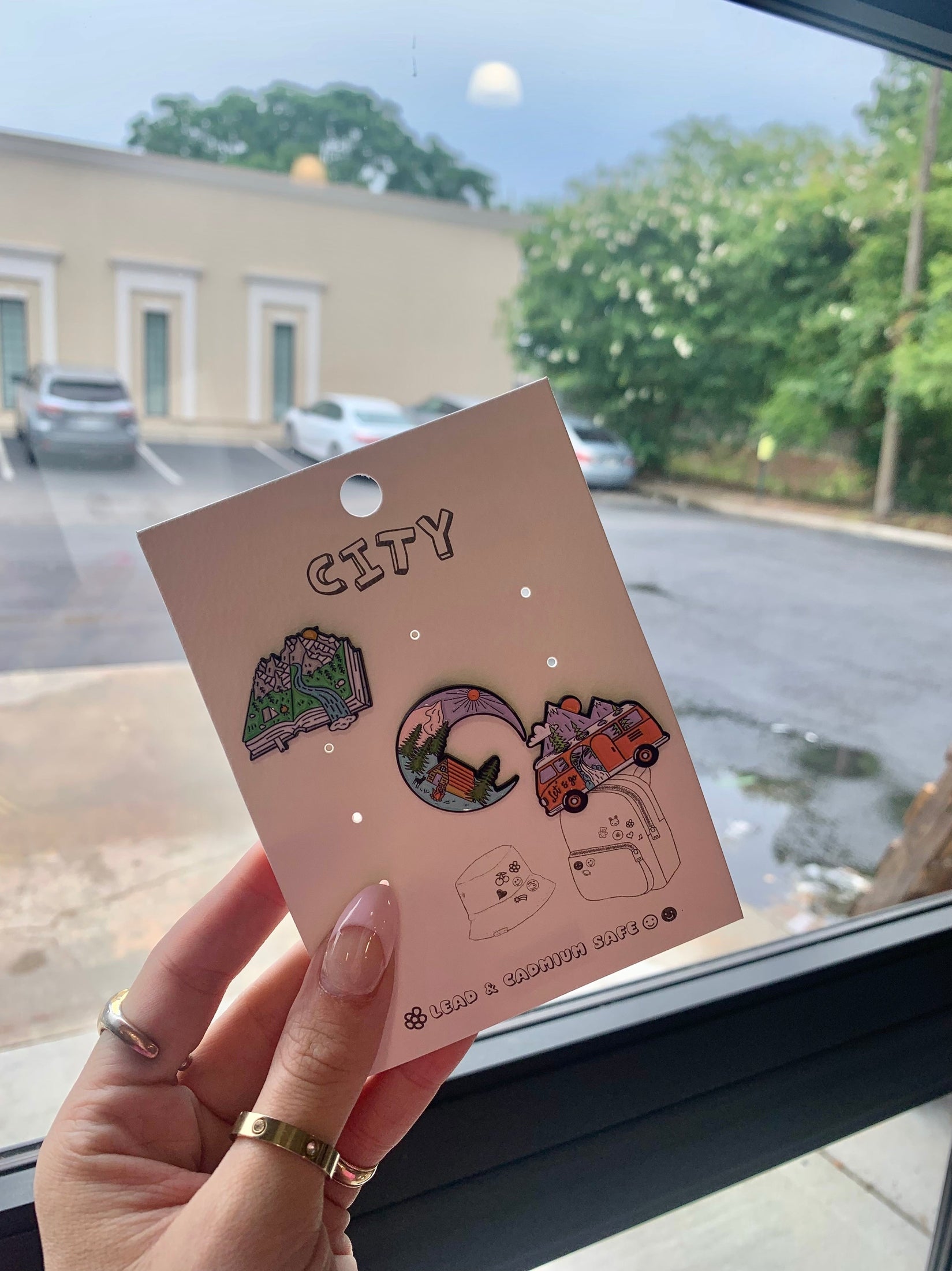 Camping Pins Set shop-escape-outdoors