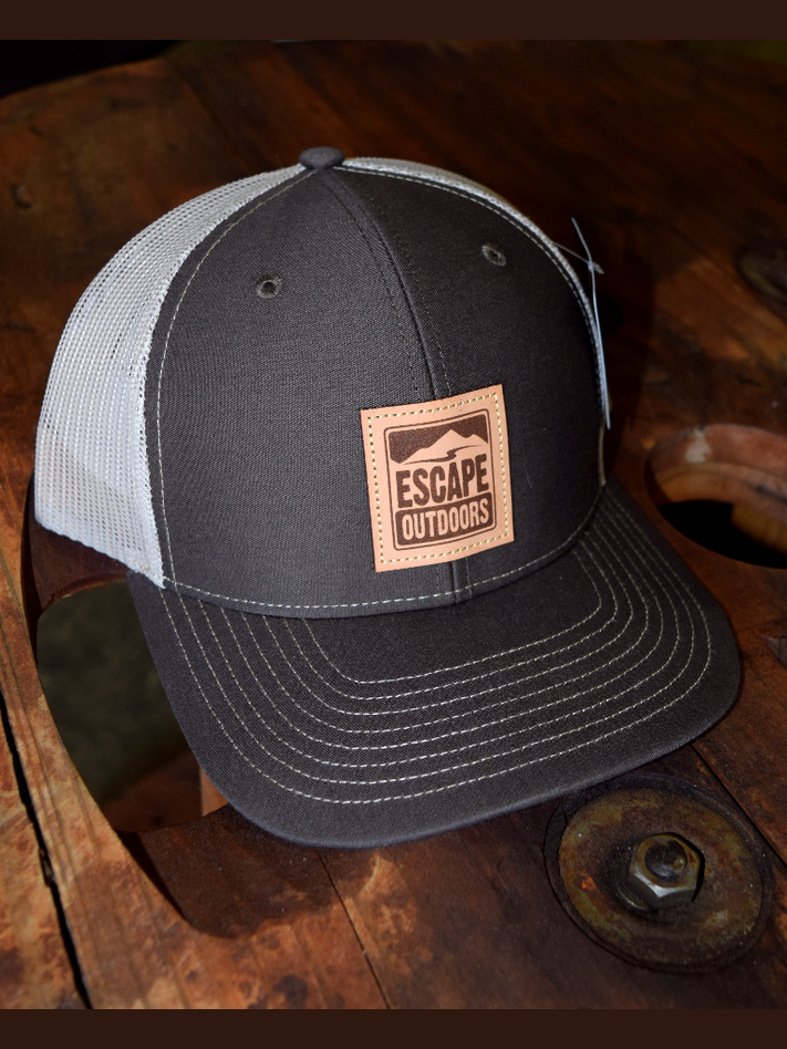 Escape Leather Patch Trucker Hat shop-escape-outdoors