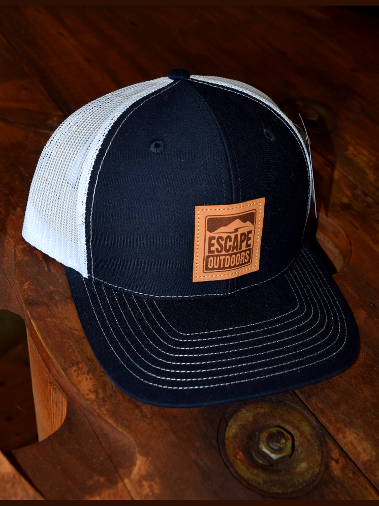 Escape Leather Patch Trucker Hat shop-escape-outdoors