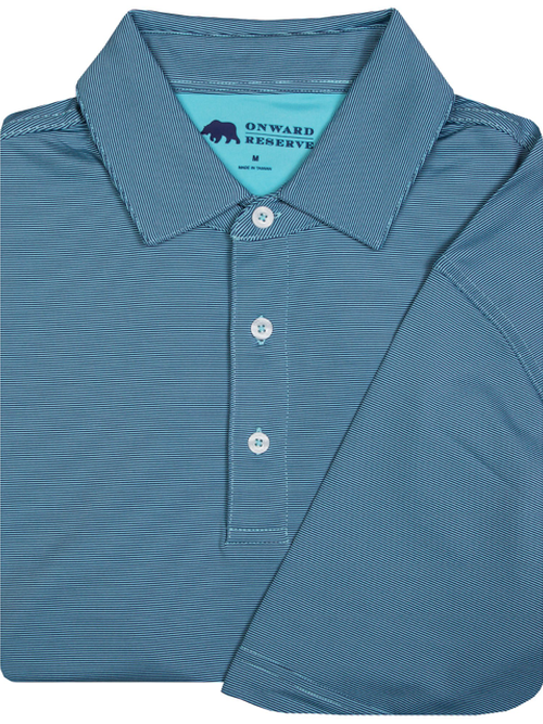 Hairline Stripe Performance Polo shop-escape-outdoors
