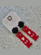 Gameday Letter Earrings shop-escape-outdoors