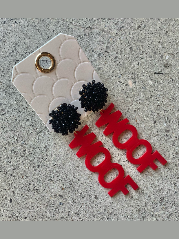 Gameday Letter Earrings shop-escape-outdoors