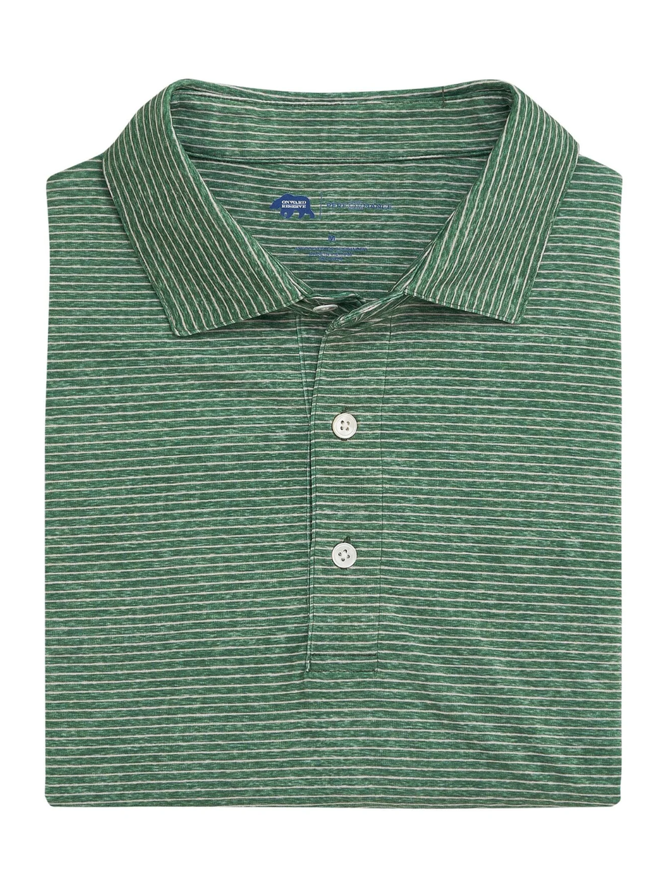 Birdie Stripe Performance Polo shop-escape-outdoors