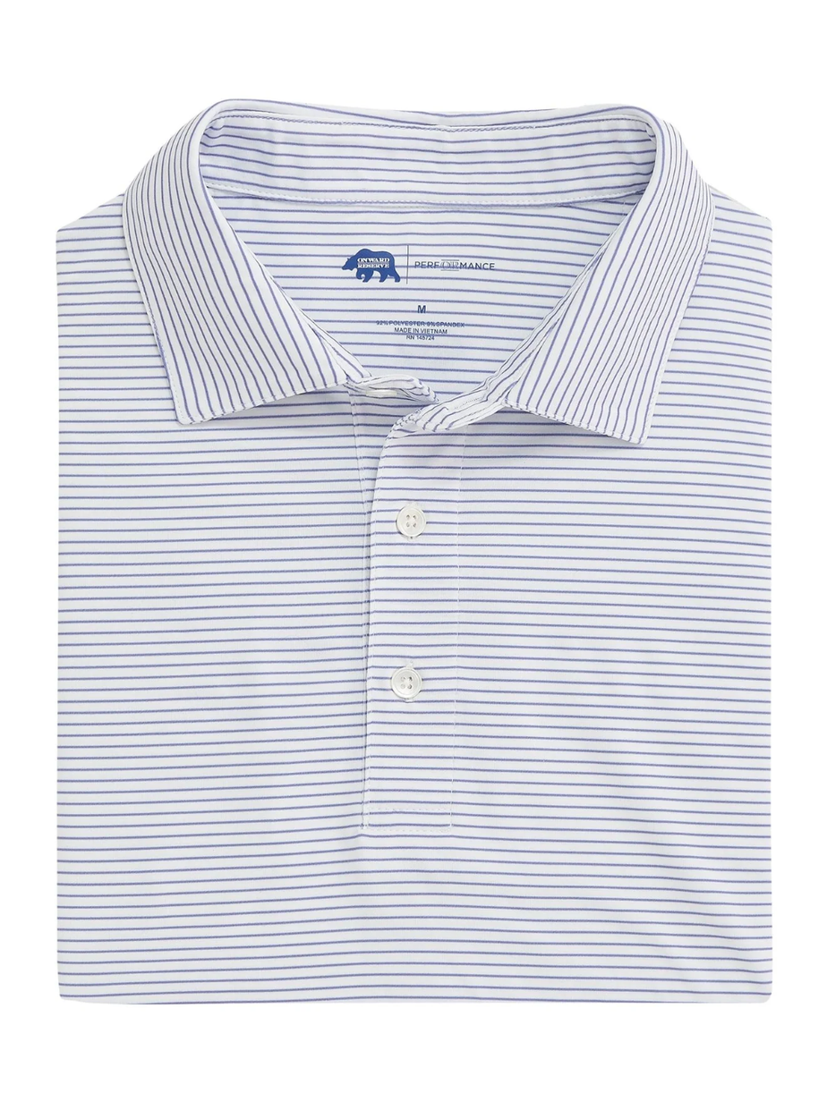 Birdie Stripe Performance Polo shop-escape-outdoors