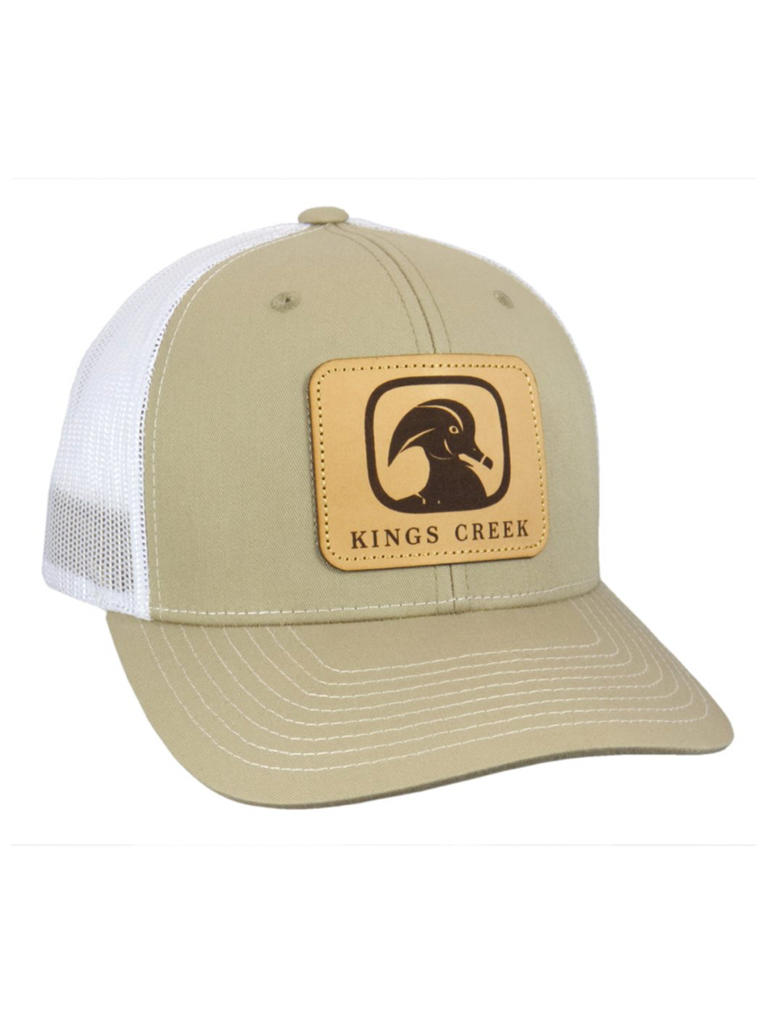 Kings Creek Essential Leather Patch Trucker shop-escape-outdoors