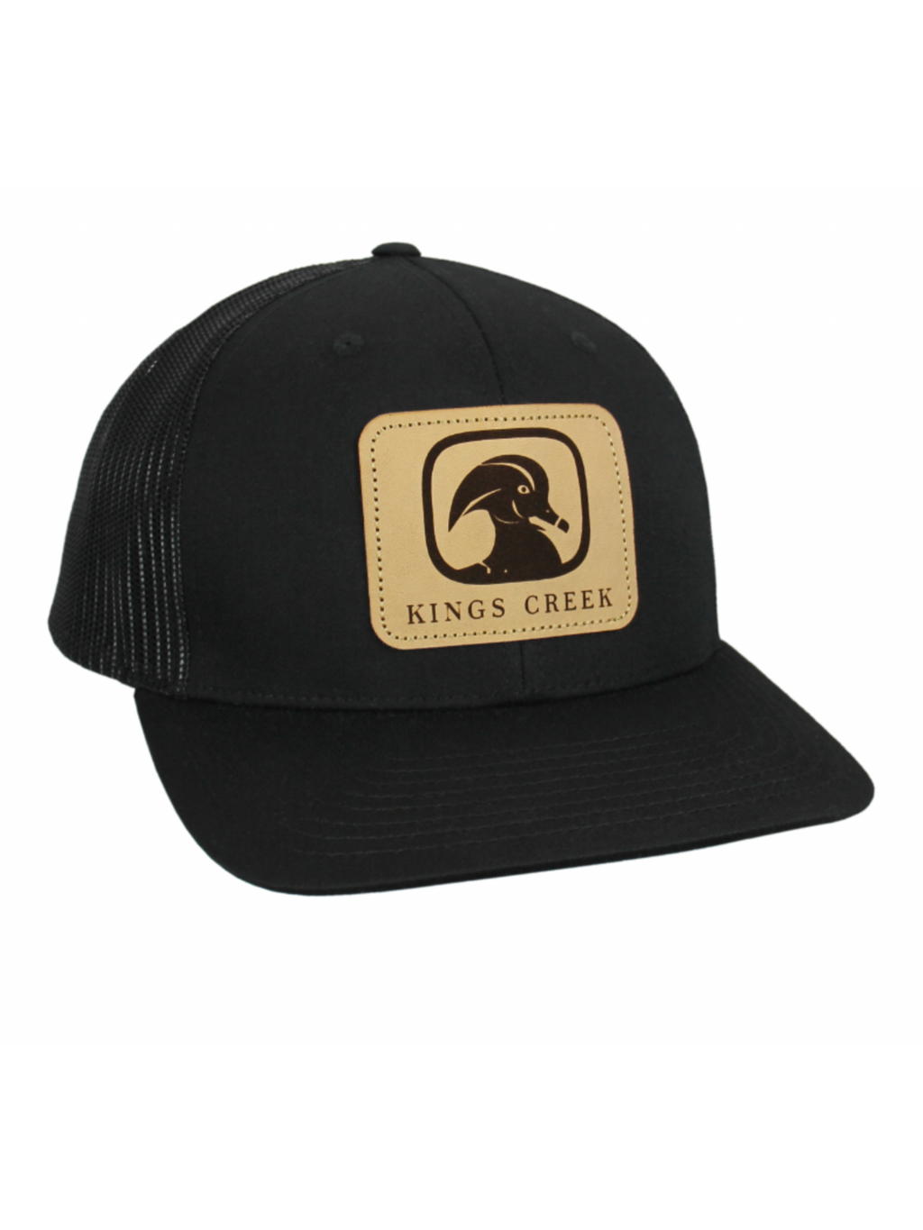 Kings Creek Essential Leather Patch Trucker shop-escape-outdoors
