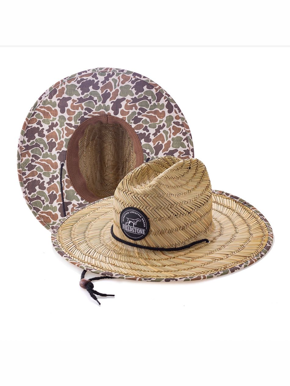 Youth Camo Straw Hat shop-escape-outdoors