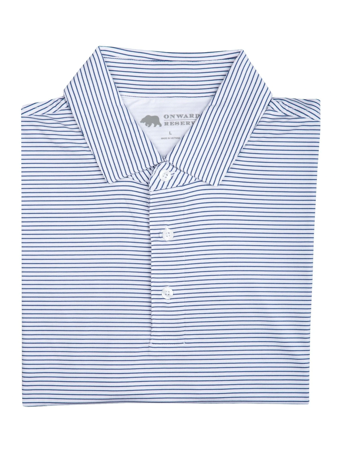 Birdie Stripe Performance Polo shop-escape-outdoors