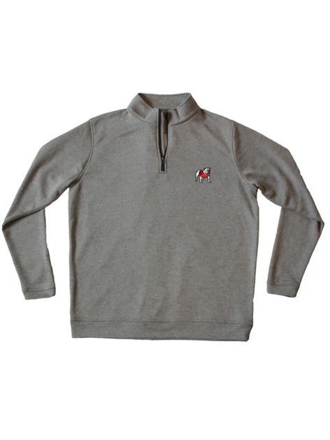 UGA Standing Dawg Performance 1/4 Zip Pullover shop-escape-outdoors