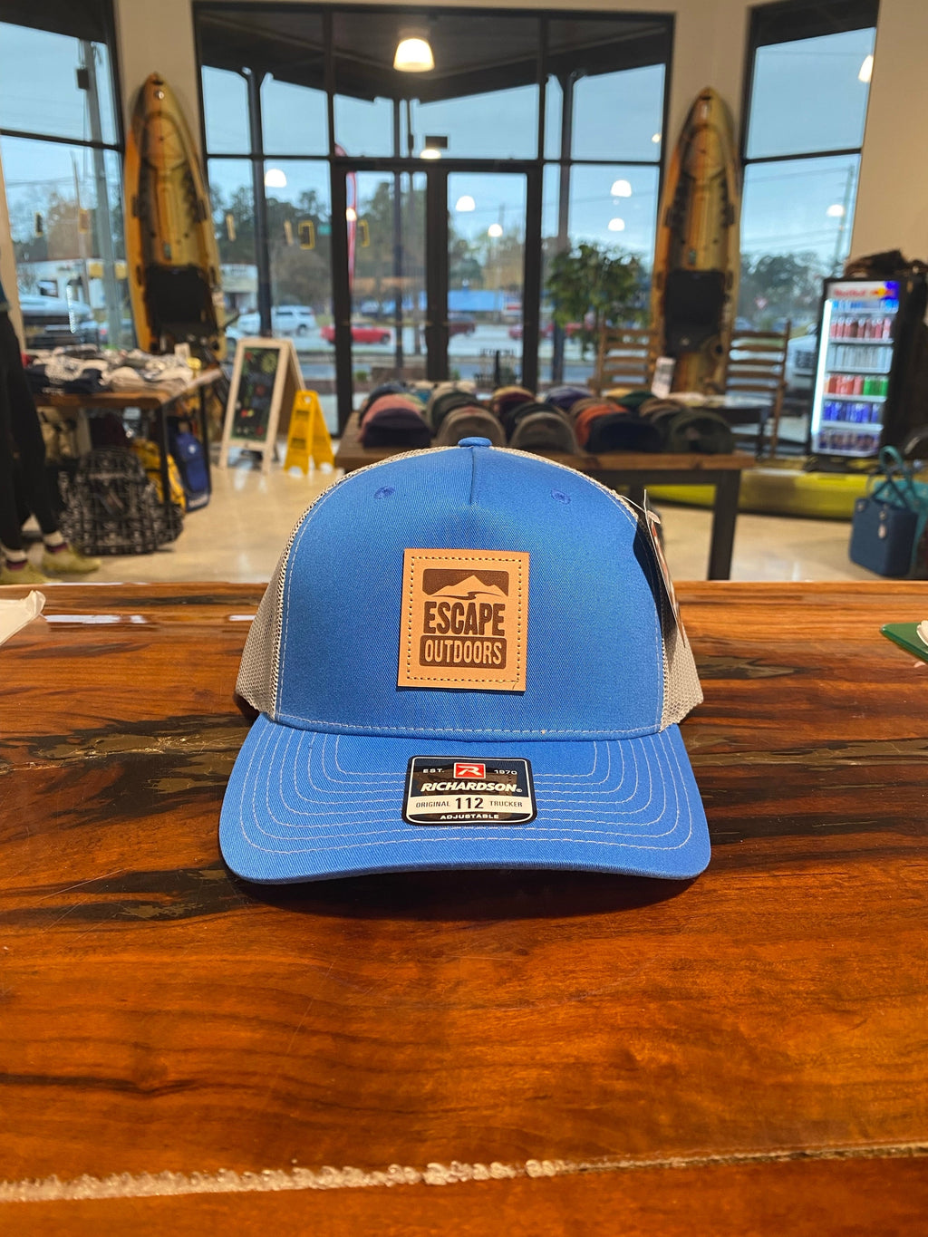 Escape Leather Patch Trucker Hat shop-escape-outdoors