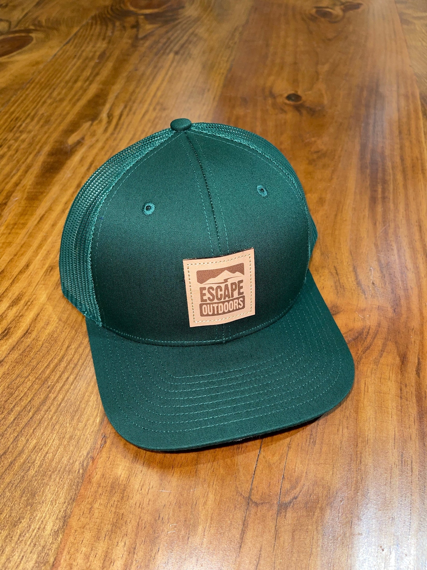 Escape Leather Patch Trucker Hat shop-escape-outdoors