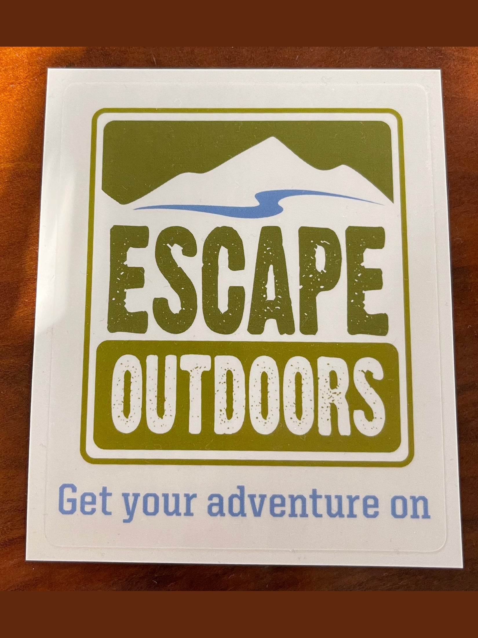 Escape Set Sticker Escape Outdoors Sticker – Shop Escape Outdoors