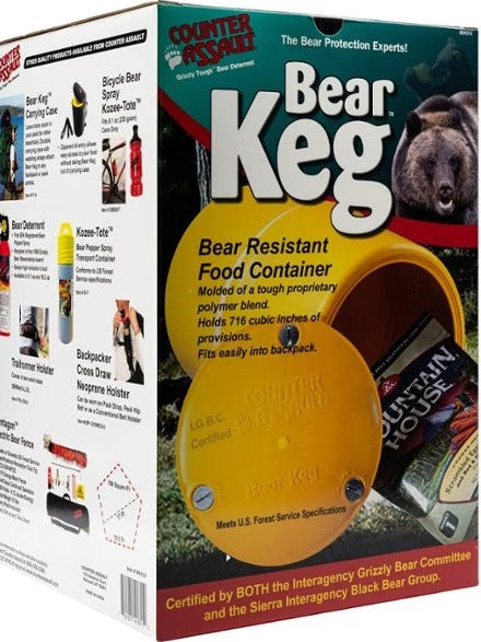 Counter Assault Bear Keg Food Container shop-escape-outdoors