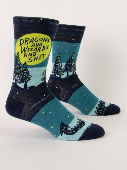 Blue Q Men's Crew Socks shop-escape-outdoors